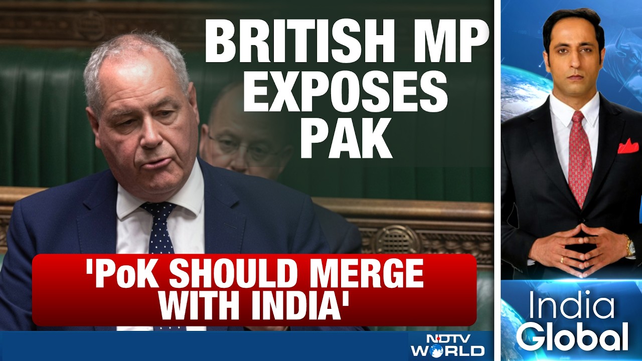 UK MP Exposes Islamabad's Atrocities In PoK | Bob Blackman Seeks PoK's Integration With India
