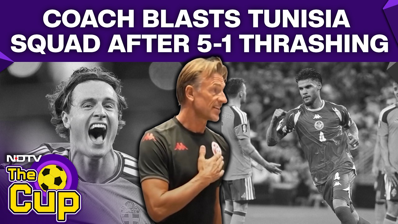 FIFA | 'Wake Up Call': Coach Renard Blasts Tunisia Squad After 5-1 World Cup Thrashing