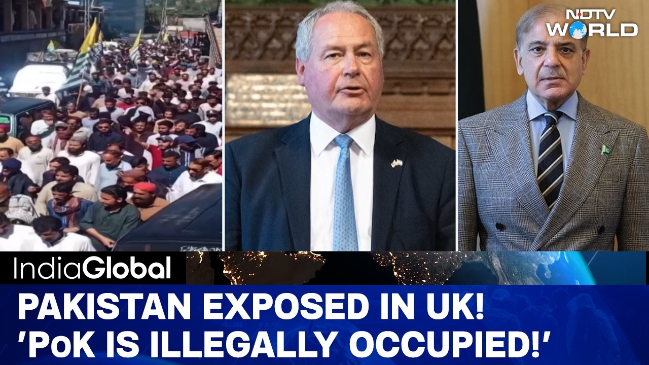 UK MP Bob Blackman Exposes Pakistan: "PoK Must Merge With India!"