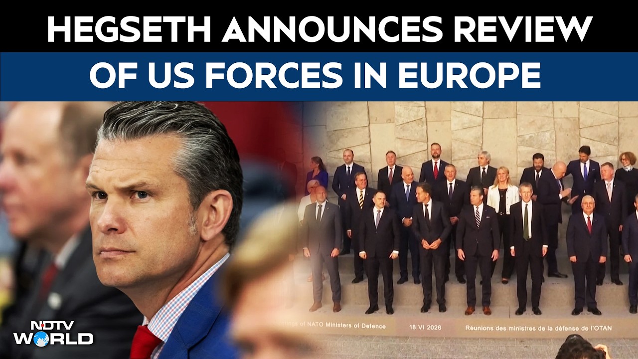 Hegseth Announces Review Of US Forces In Europe