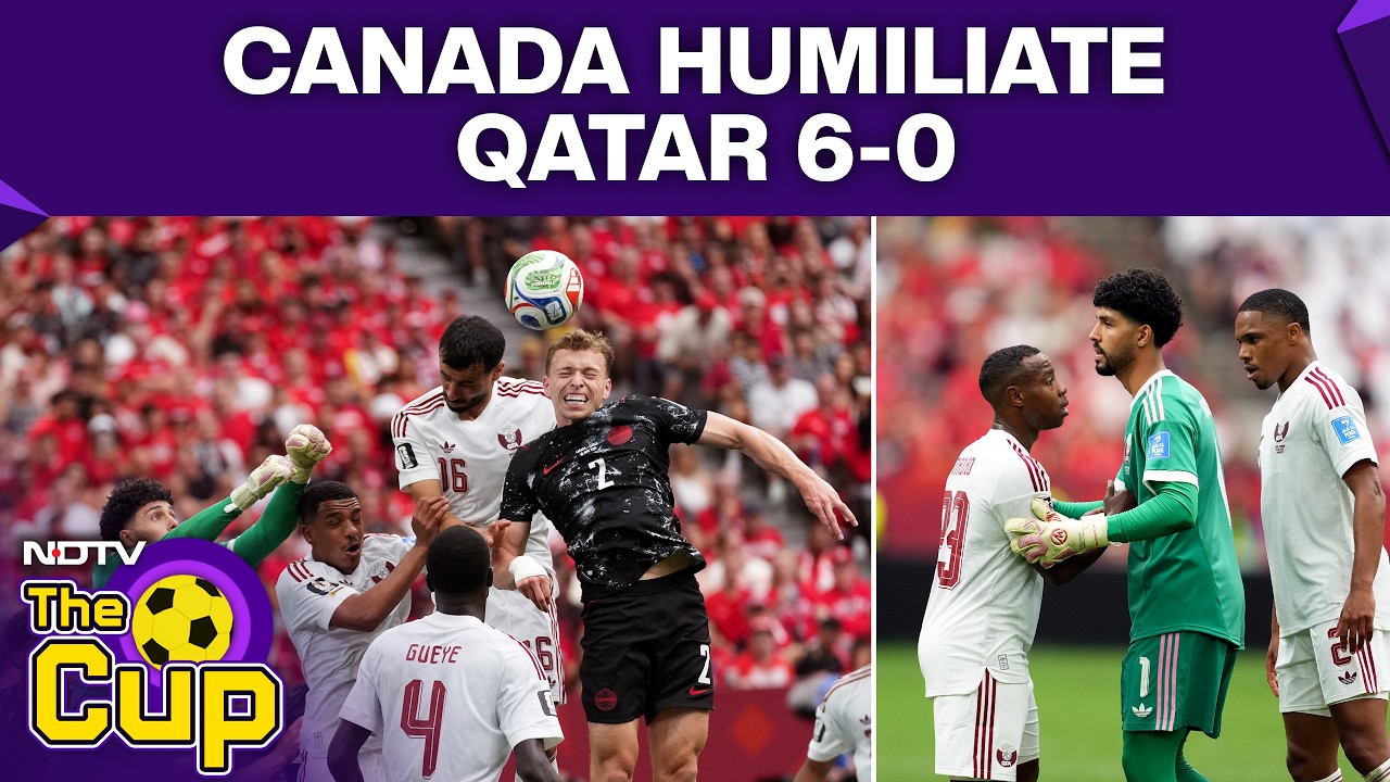 FIFA World Cup 2026 | Canada Vs Qatar Highlights | Canada Beats Qatar By 6-0 | Canada Vs Qatar