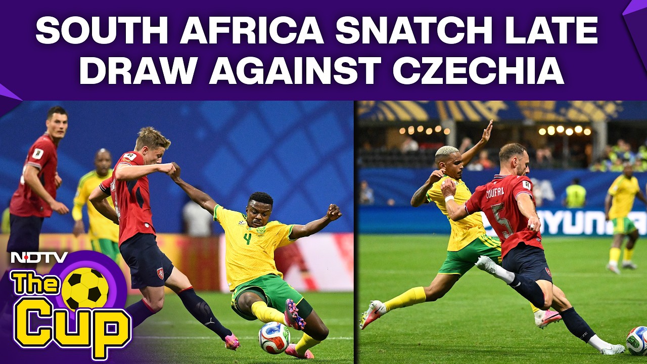 FIFA World Cup 2026 | South Africa Vs Czech Republic Highlights: Bafana Rescue Crucial Point