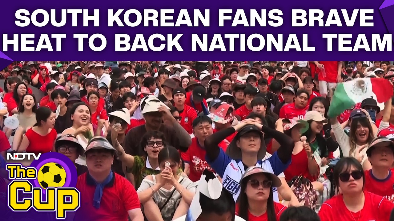 FIFA 2026 | South Korean Fans Defy Summer Heat Despite Mexico Defeat