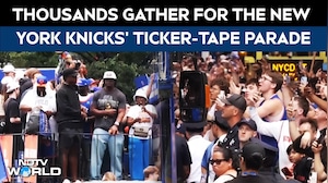 New York | Thousands Gather As New York Knicks Mark First NBA Title in 53 Years With Parade