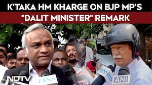 Karnataka HM Kharge Responds To BJP MP's "Dalit Minister" Remark