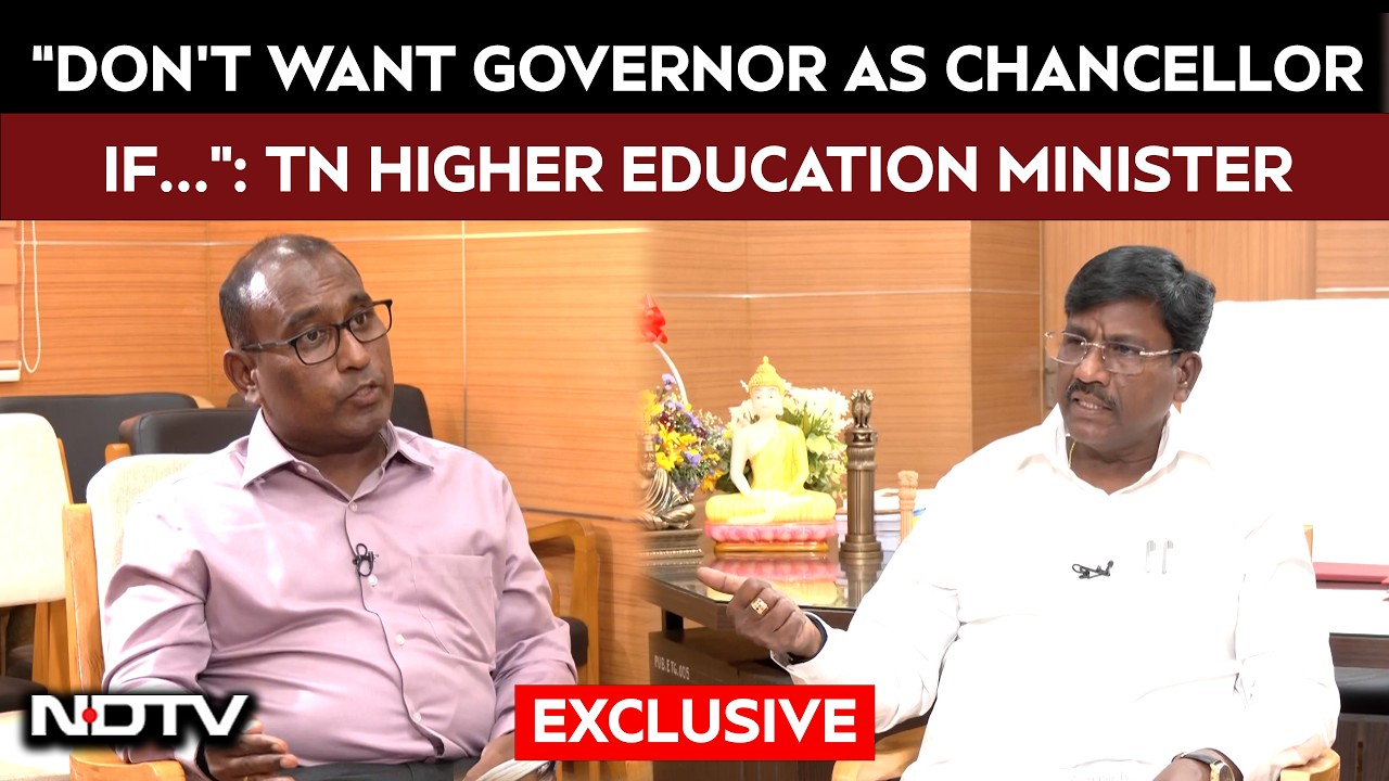 Tamil Nadu | 'Don't Want The Governor As Chancellor If He Insists On NEP': Higher Education Minister