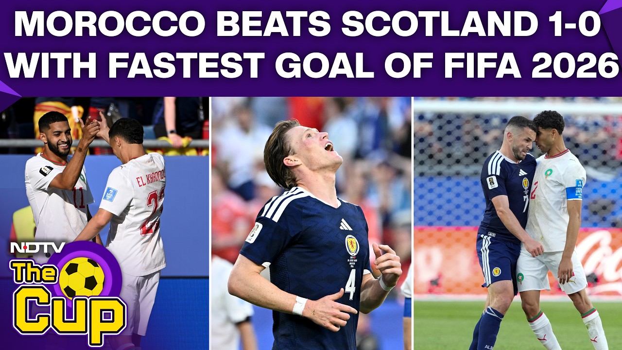 FIFA World Cup 2026: Ismael Saibari's 71-Second Goal Gives Morocco 1-0 Win Over Scotland