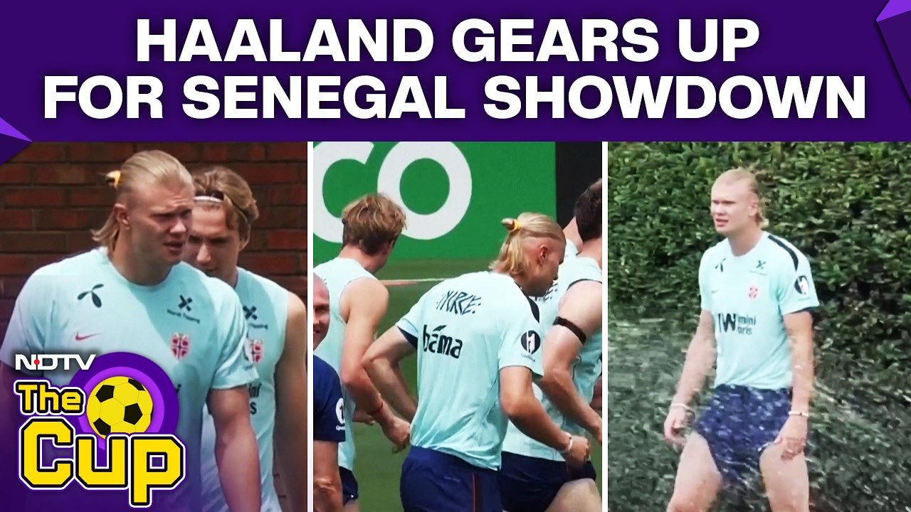FIFA World Cup 2026 | Haaland Keeps His Cool As Norway Train Ahead Of Senegal World Cup Clash