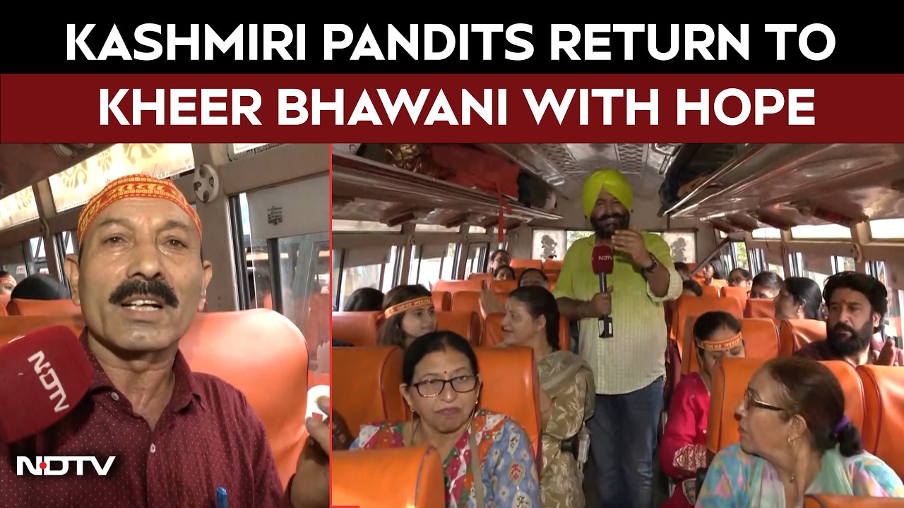 'Bring Us Home': Kashmiri Pandits Return to Kheer Bhawani With Hope