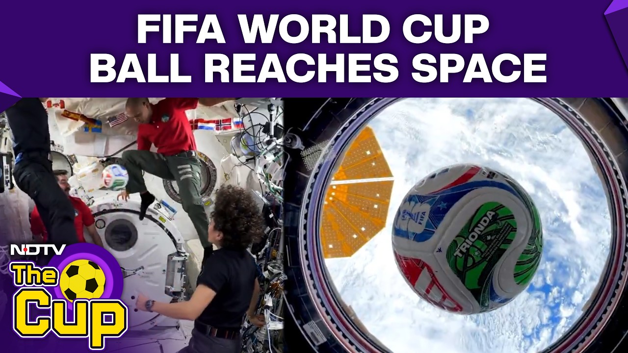 FIFA 2026 | FIFA World Cup Ball Reaches Space