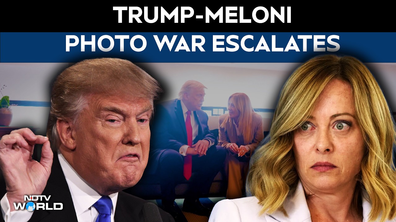 Meloni Vs Trump News | "My Popularity None Of Your Concern": Trump-Meloni Photo War Escalates