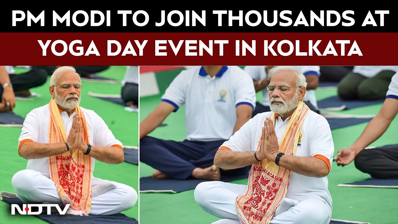PM Modi To Lead International Yoga Day Celebrations In Kolkata