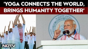 "It Connects Us All": PM Modi Leads 12th International Yoga Day Event In Kolkata