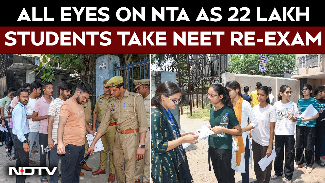 Over 22 Lakh Students, NTA Set For High-Stakes NEET Re-Exam Today