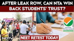 NEET 2026 | NEET Re-Test Today Under Tight Security, NTA Sends Message
