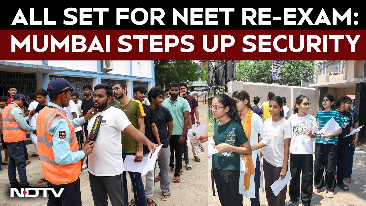 NEET Re-Test: Security Tightened At Mumbai Exam Centres