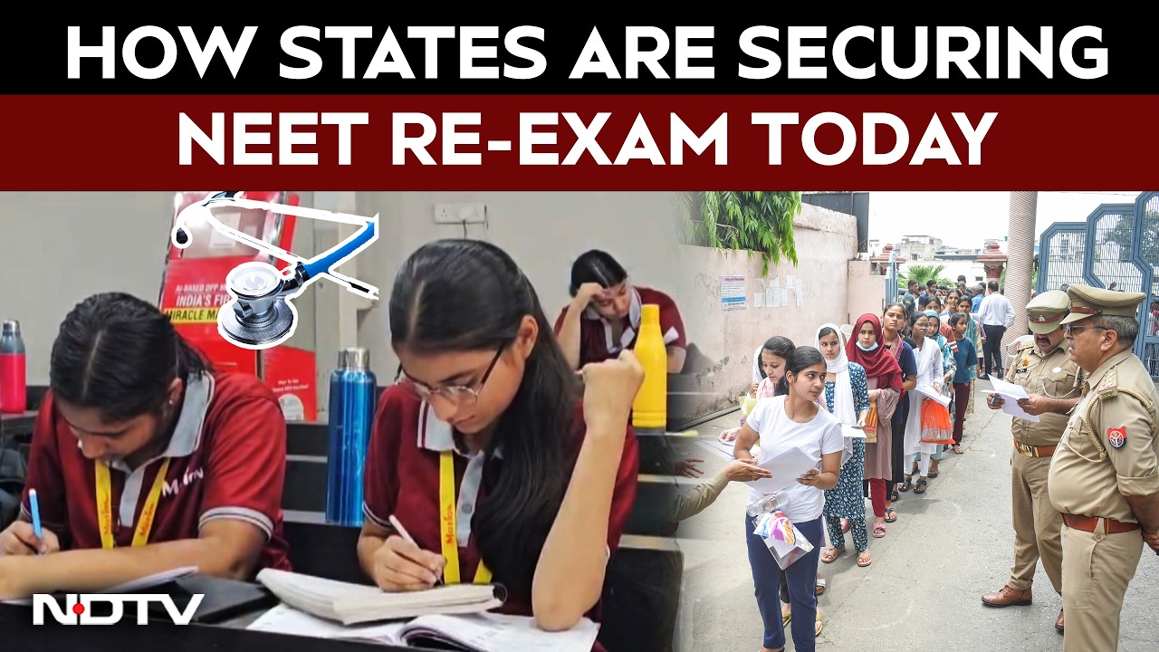 India Gears Up For NEET Re-Exam With State-Wise Security Push