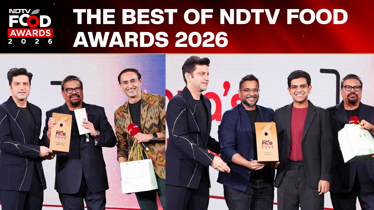 NDTV Food Awards | Inside NDTV Food Awards 2026: Winners, Stars & Celebrations