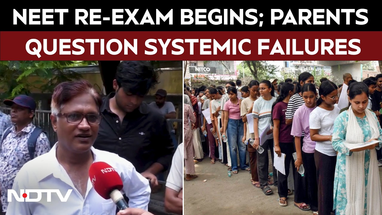 NEET Re-Exam | NEET Re-Exam Begins; Parents Question Systemic Failures