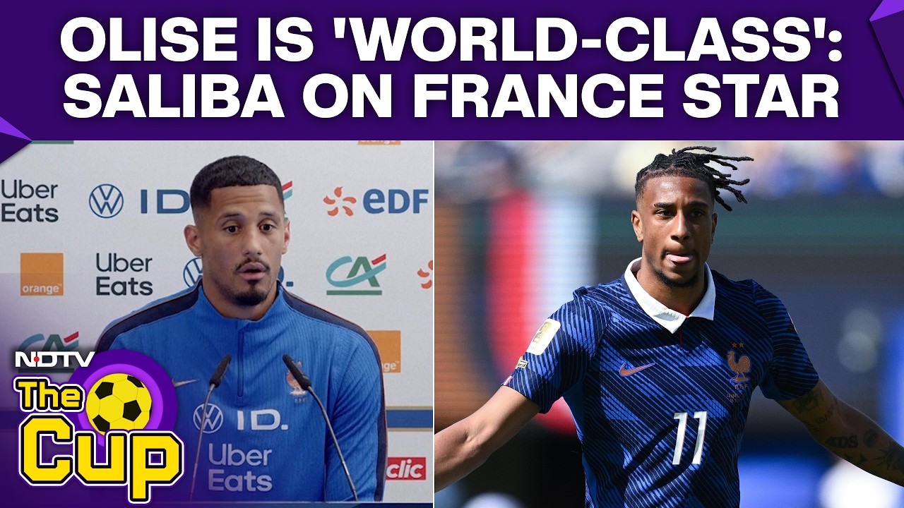 FIFA World Cup 2026 | France's Saliba Hails Michael Olise As 'World-Class' Ahead Of Iraq Clash