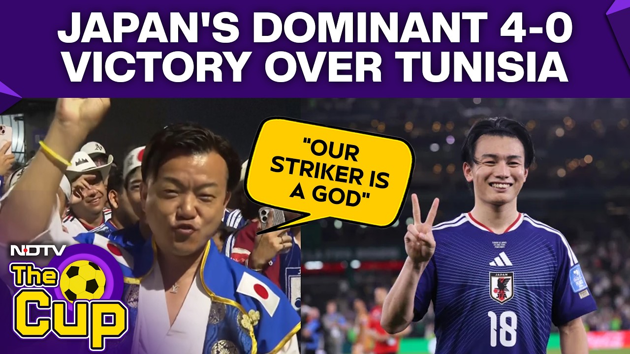 FIFA World Cup 2026 | Fans React After Japan's 4-0 World Cup Win Against Tunisia In Mexico