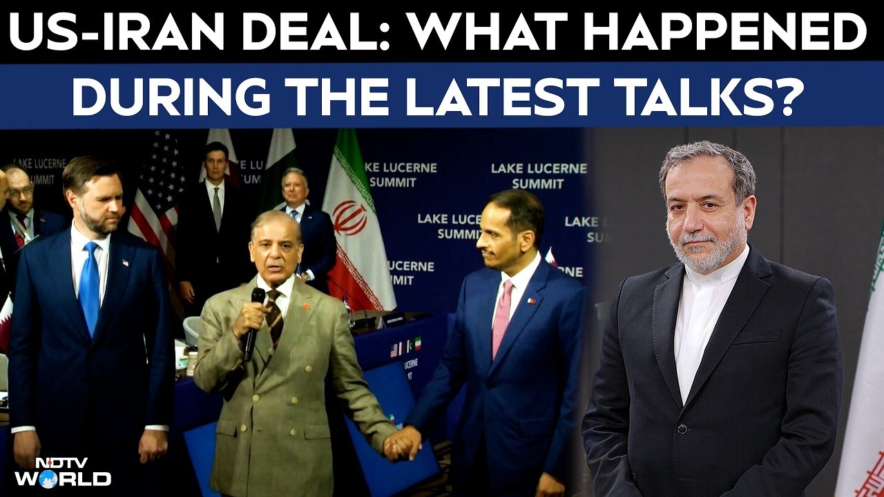 US Iran Talks | US-Iran Talks Continue In Switzerland Despite Deadlock | Donald Trump | JD Vance