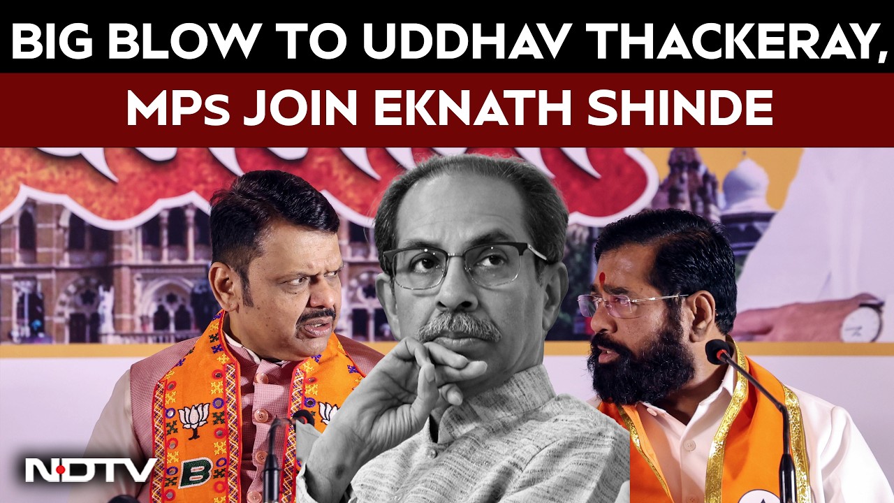 Shiv Sena News | Fresh Blow To Uddhav Sena As 2 MPs Join Shinde Camp