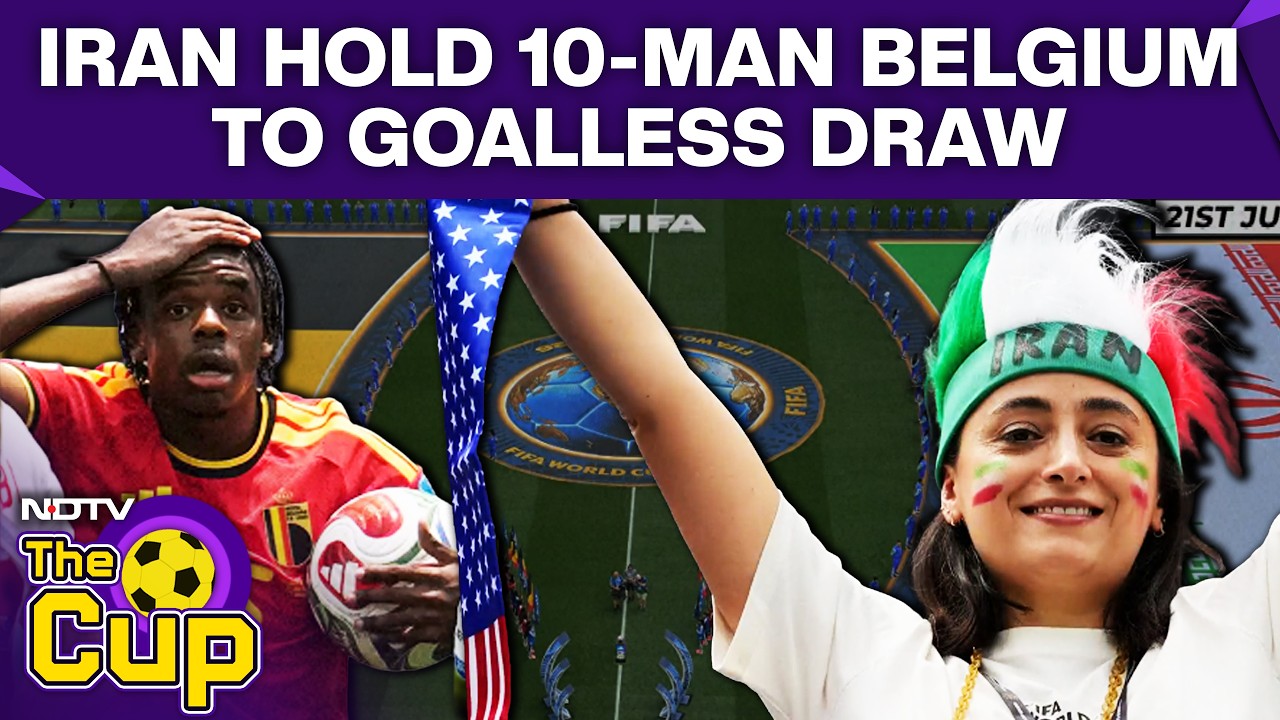 Iran Hold 10-Man Belgium to Goalless Draw
