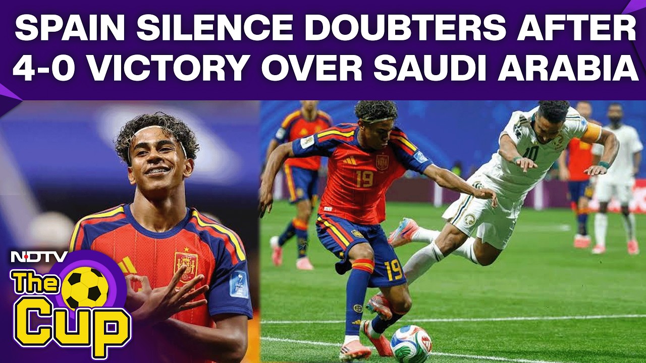 FIFA World Cup 2026 | Spain Vs Saudi Arabia | Yamal Joins Pele In Record Books, Spain Wins By 4-0