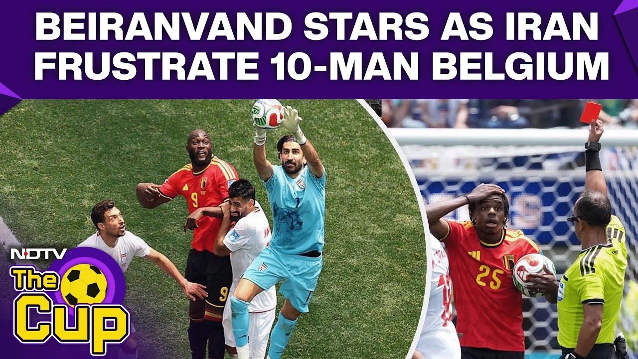 FIFA World Cup | Iran Hold 10-Man Belgium In Goalless World Cup Draw, Fans Celebrate