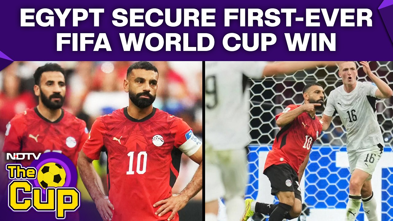 FIFA World Cup 2026 | Salah Inspires History: Egypt Secure First-Ever FIFA World Cup Win
