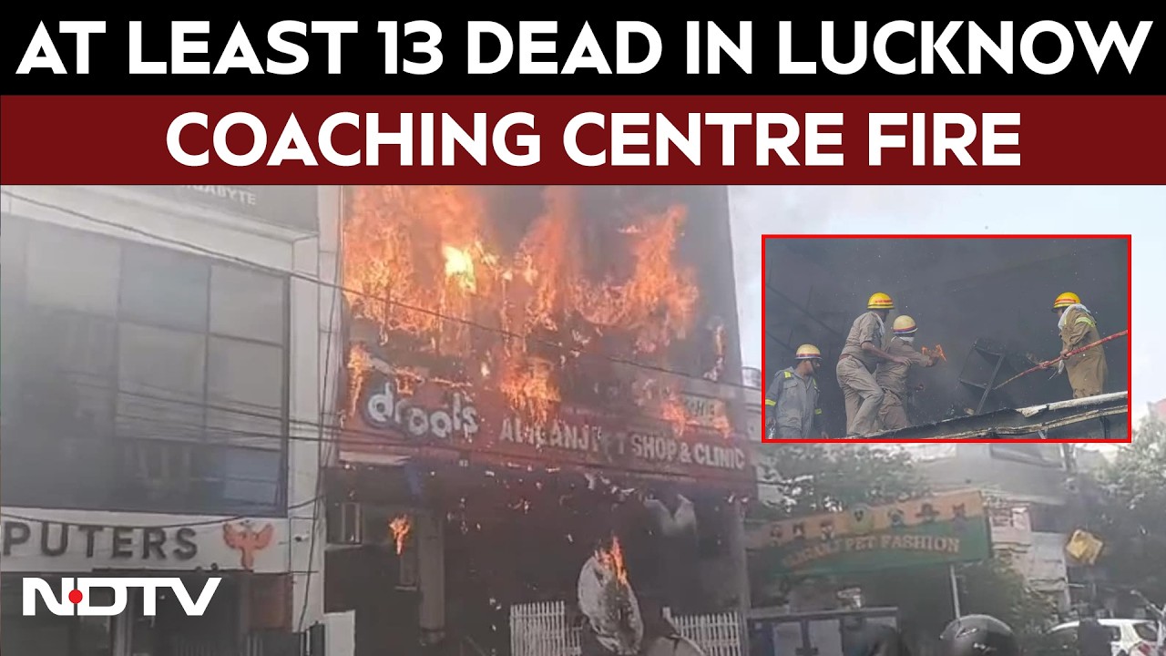 Lucknow Fire Updates | Lucknow Coaching Centre Fire: 13 Dead, PM Modi Announces Rs 2 Lakh Aid