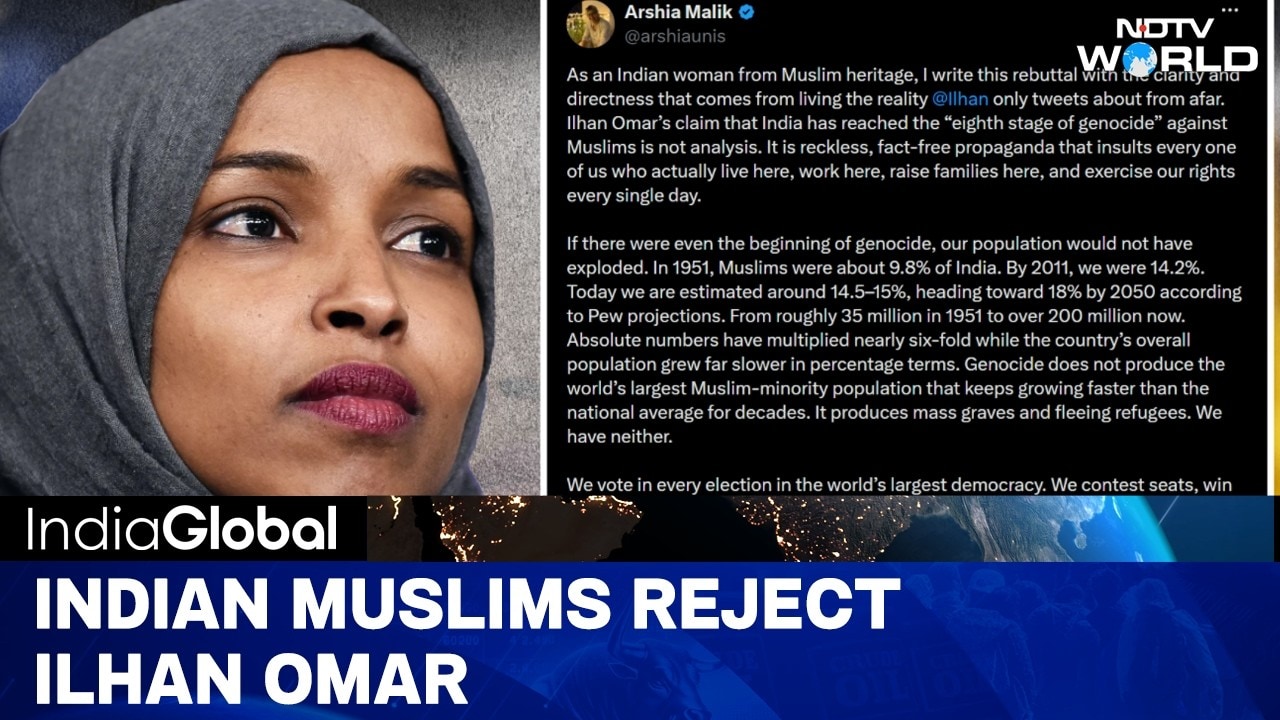Indian Muslims Expose Ilhan Omar | Fact-check Claims On Genocide