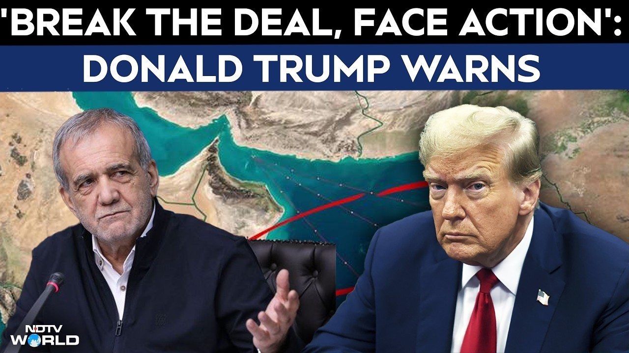"I Will Do What I Have To Do" If Iran Does Not Stick To Deal, Warns Trump