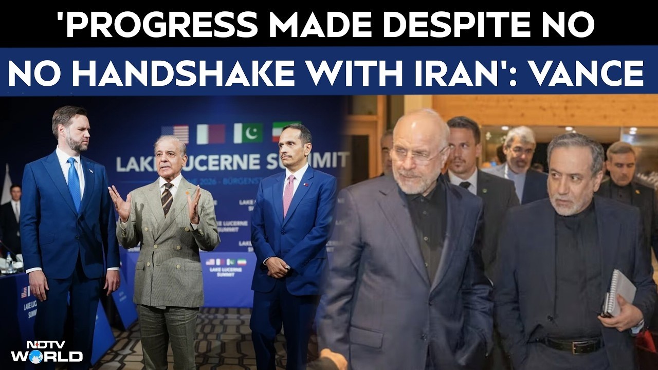 US Vice President JD Vance Downplays Iran Snub After Marathon Talks