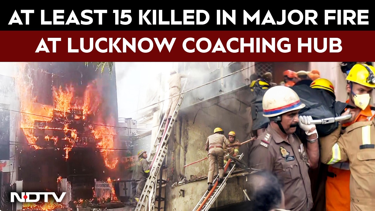 Lucknow Coaching Centre Fire: 4 Arrested, 4 Officials Suspended