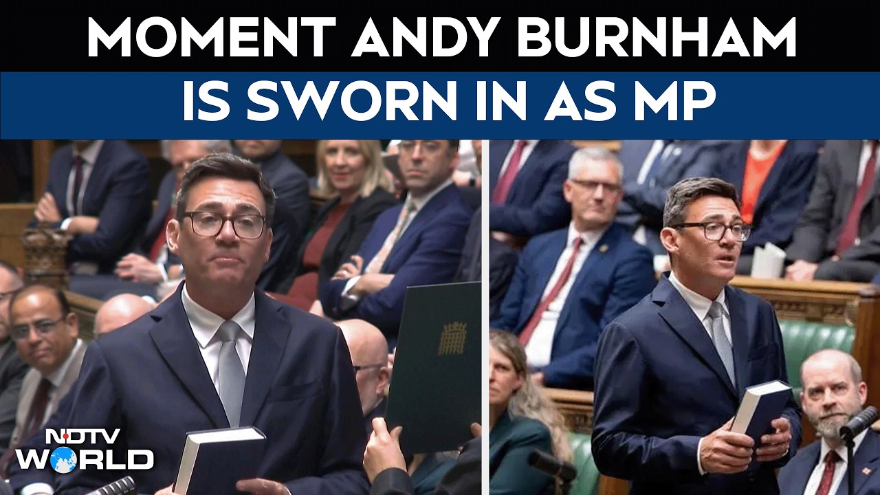 UK Politics | Andy Burnham Sworn In As MP After UK PM Keir Starmer Announces Resignation