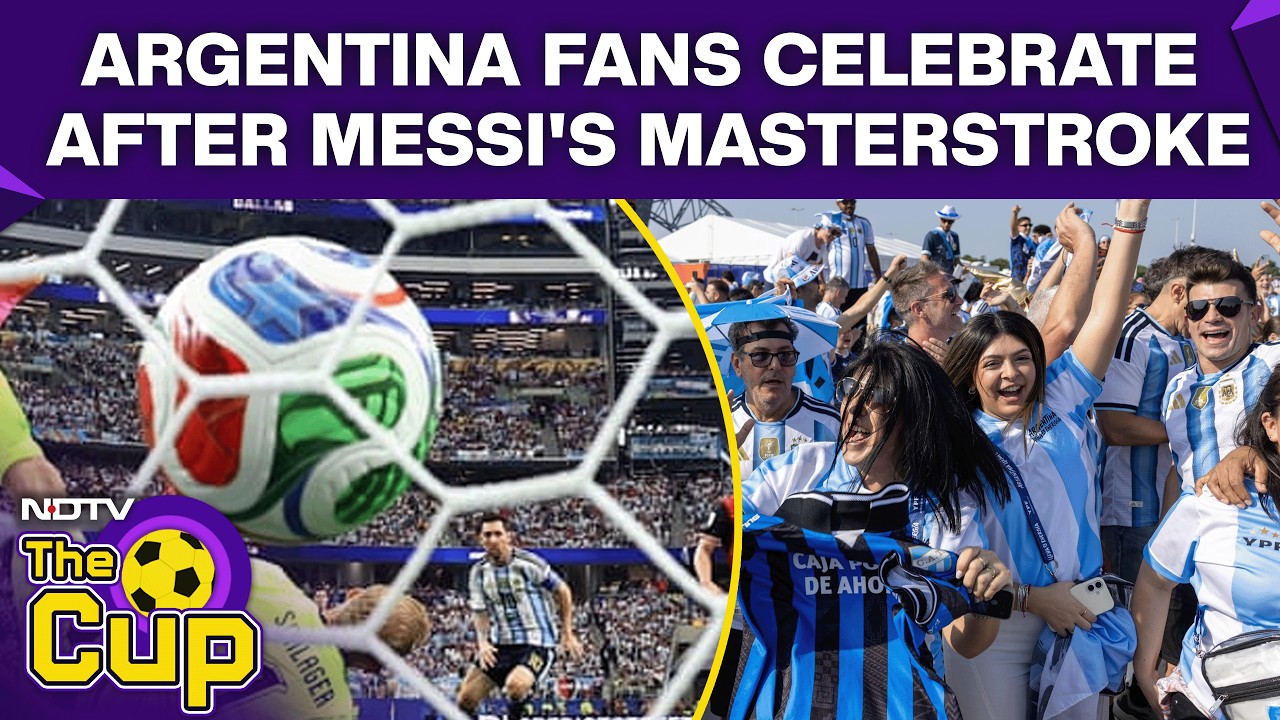 FIFA World Cup 2026 | Argentina Fans Celebrate After Messi Sets World Cup Scoring Record