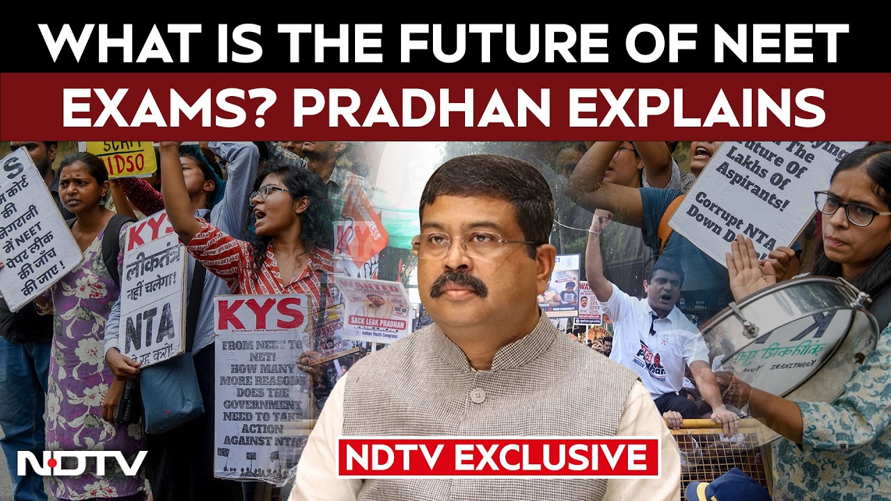 NEET RE Exam Latest News | "Exam System Will Be Overhauled," Says Dharmendra Pradhan On Paper Leak