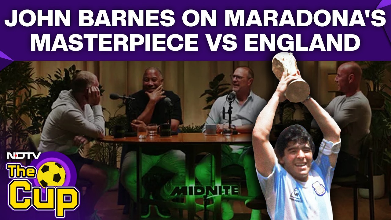 'He Was The Best Ever': John Barnes Relives Maradona's Iconic Goal Against England