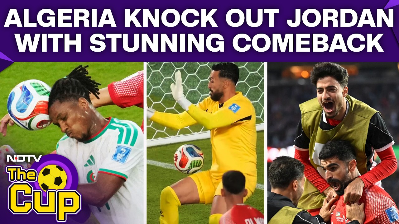 Algeria Fight Back To Eliminate Jordan, Keep World Cup Dream Alive