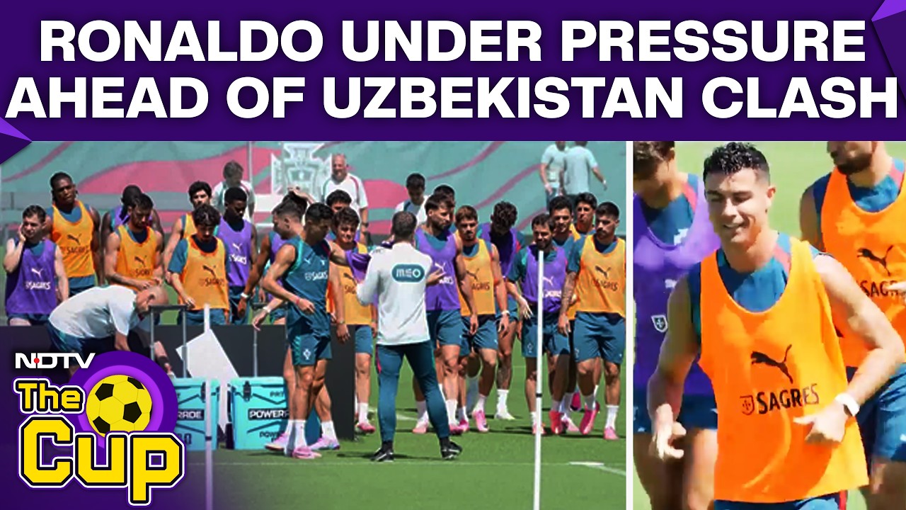 Pressure On Ronaldo As Portugal Prepare For Crucial Uzbekistan Clash