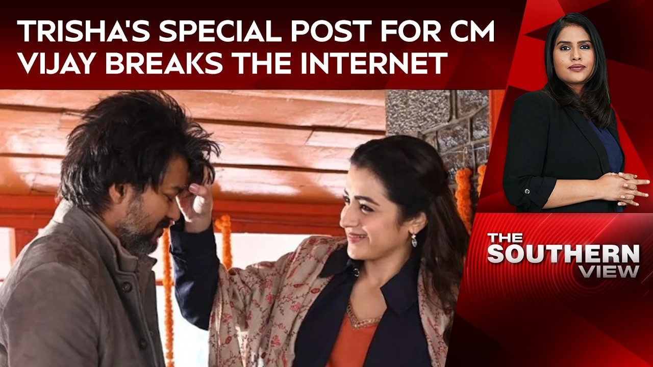 Trisha's Special Post For Vijay Breaks The Internet On His Birthday