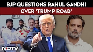 Rahul Gandhi News | BJP Targets Rahul Gandhi Over Proposal To Name Hyderabad Road After Trump