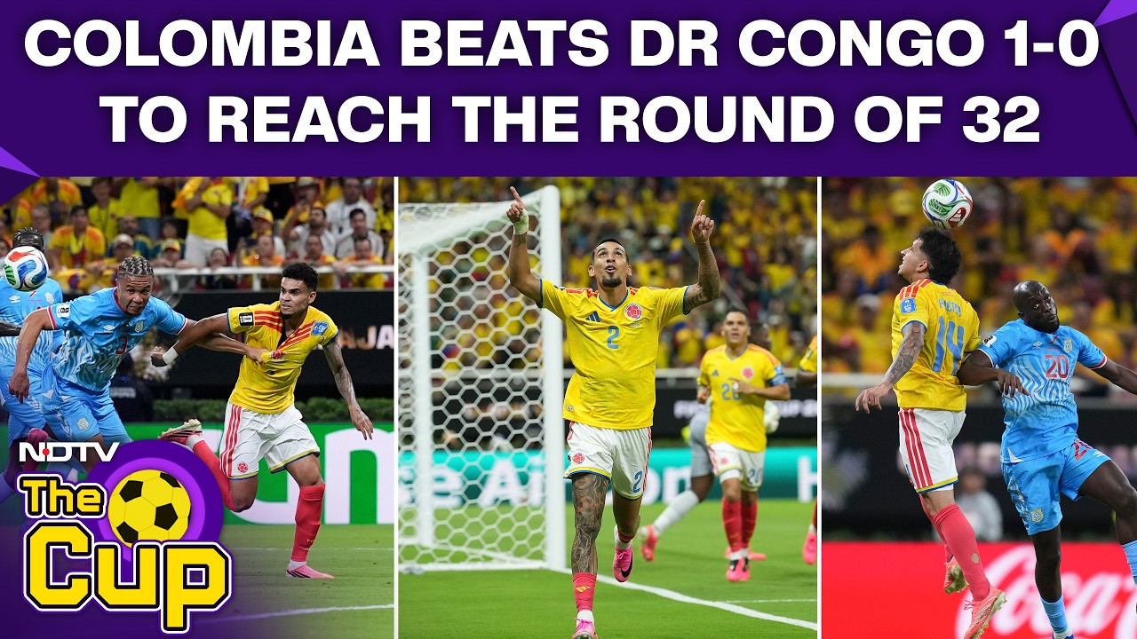 FIFA World Cup 2026 | Colombia Vs DR Congo Highlights | Mu&ntilde;oz's Deflected Strike Seals Victory