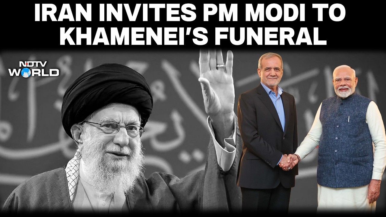 Iran president Invites PM Modi To Ayatollah Khamenei's Funeral