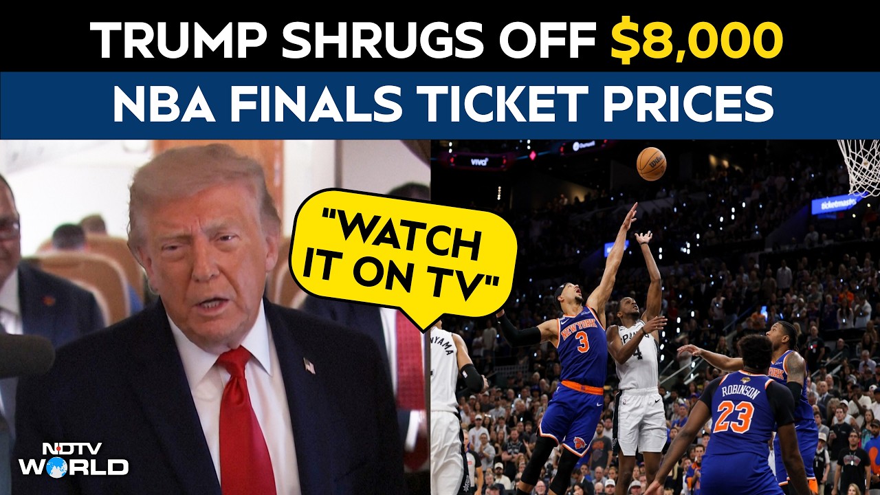Trump To Fans Priced Out Of NBA Finals: “Watch It On Television”