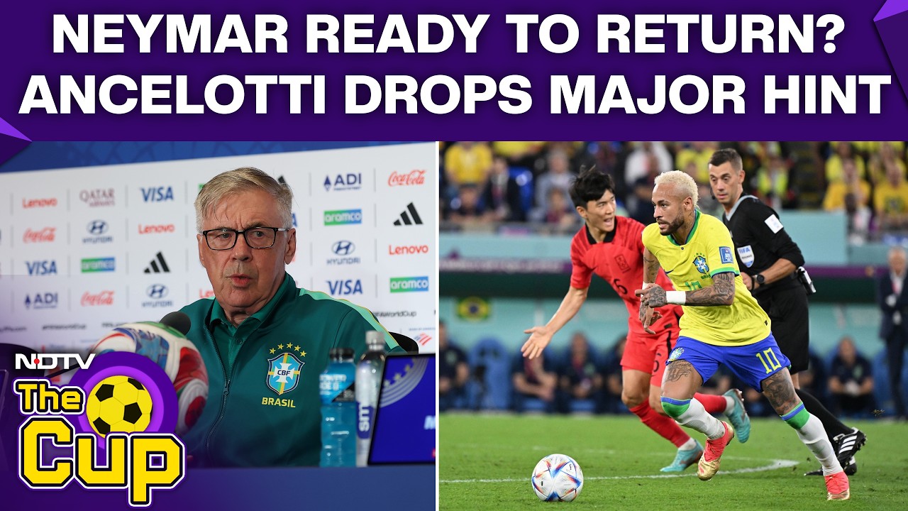 FIFA World Cup 2026: Carlo Ancelotti Hints at Neymar World Cup Return as Brazil Take on Scotland