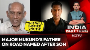 Major Mukund's Father Thanks CM Vijay As Chennai Names 16-Km Road After Hero