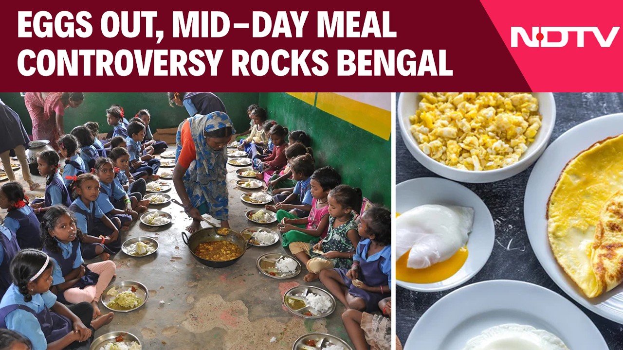 West Bengal Mid-Day Meal | Mid-Day Meal Row Erupts In Bengal Over ISKCON Menu